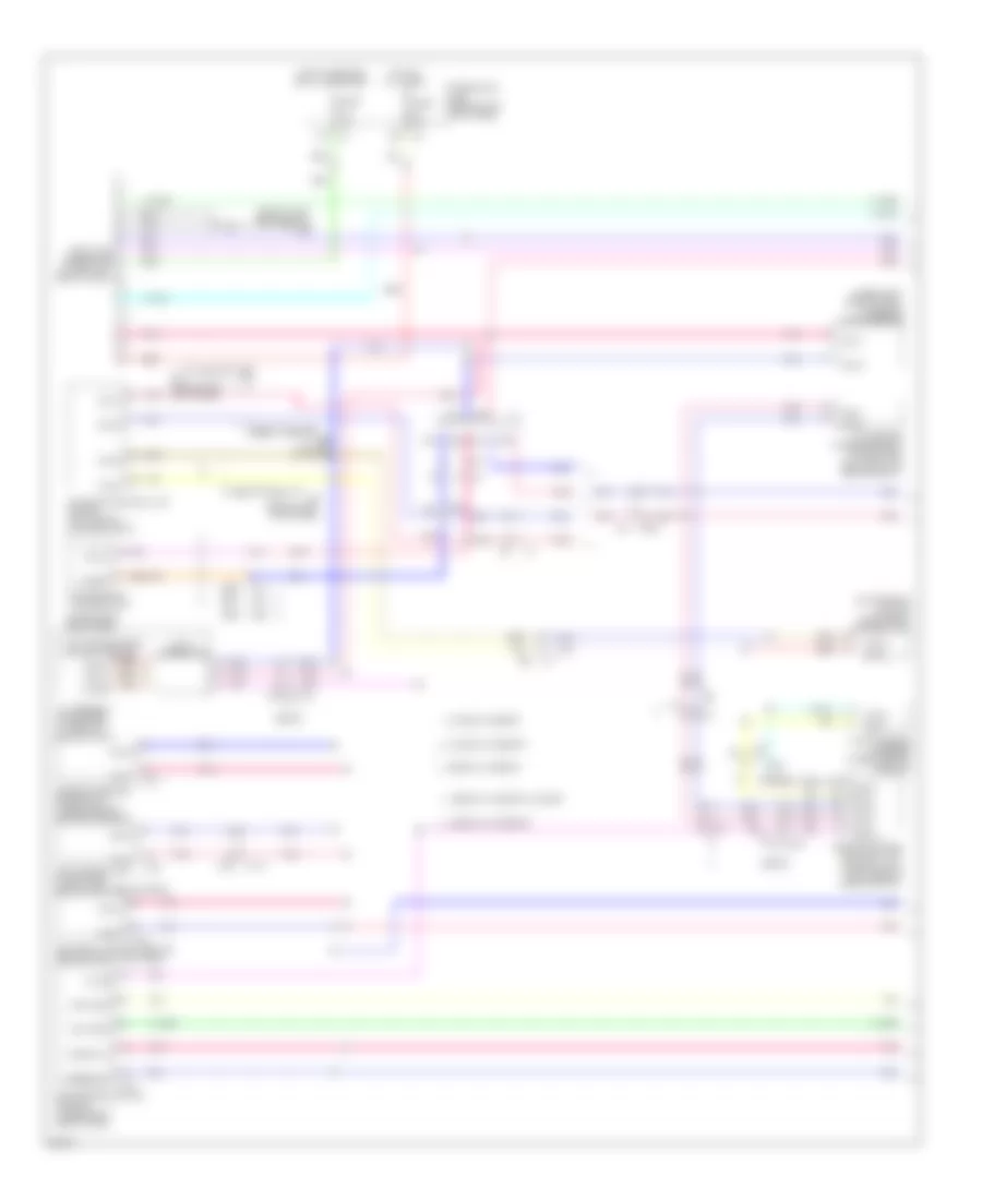 Computer Data Lines Wiring Diagram 1 of 2 for Infiniti G25 x 2011