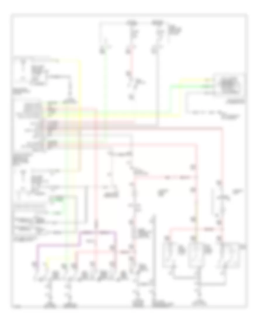 Courtesy Lamps Wiring Diagram for Infiniti QX4 2003
