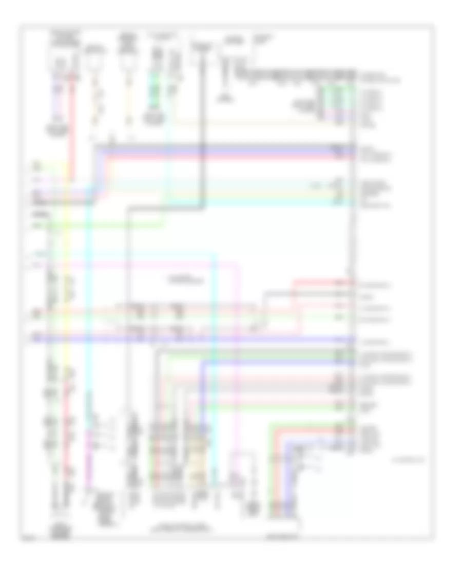 Bose Radio Wiring Diagram, Convertible without Navigation (4 of 4) for Infiniti G37 2011