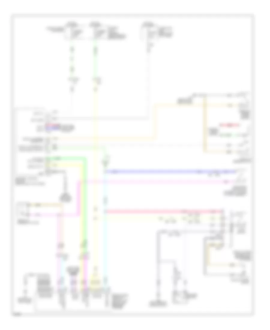 Trunk Release Wiring Diagram Convertible for Infiniti G37 IPL 2011