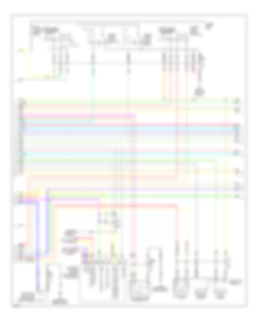 Power TopSunroof Wiring Diagram, Convertible (2 of 3) for Infiniti G37 IPL 2011