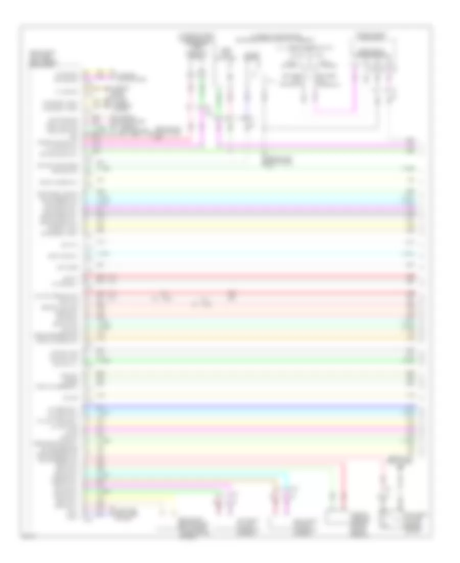 Anti theft Wiring Diagram Convertible 1 of 4 for Infiniti G37 Journey 2011