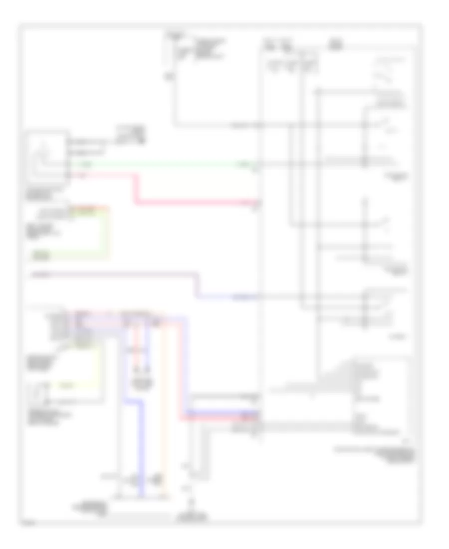 Automatic AC Wiring Diagram, Early Production AT Sedan (2 of 2) for Infiniti G35 2004