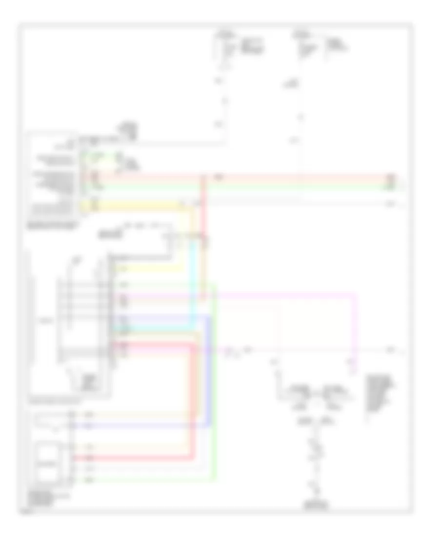 Power Windows Wiring Diagram Convertible 1 of 2 for Infiniti G37 Sport 2011