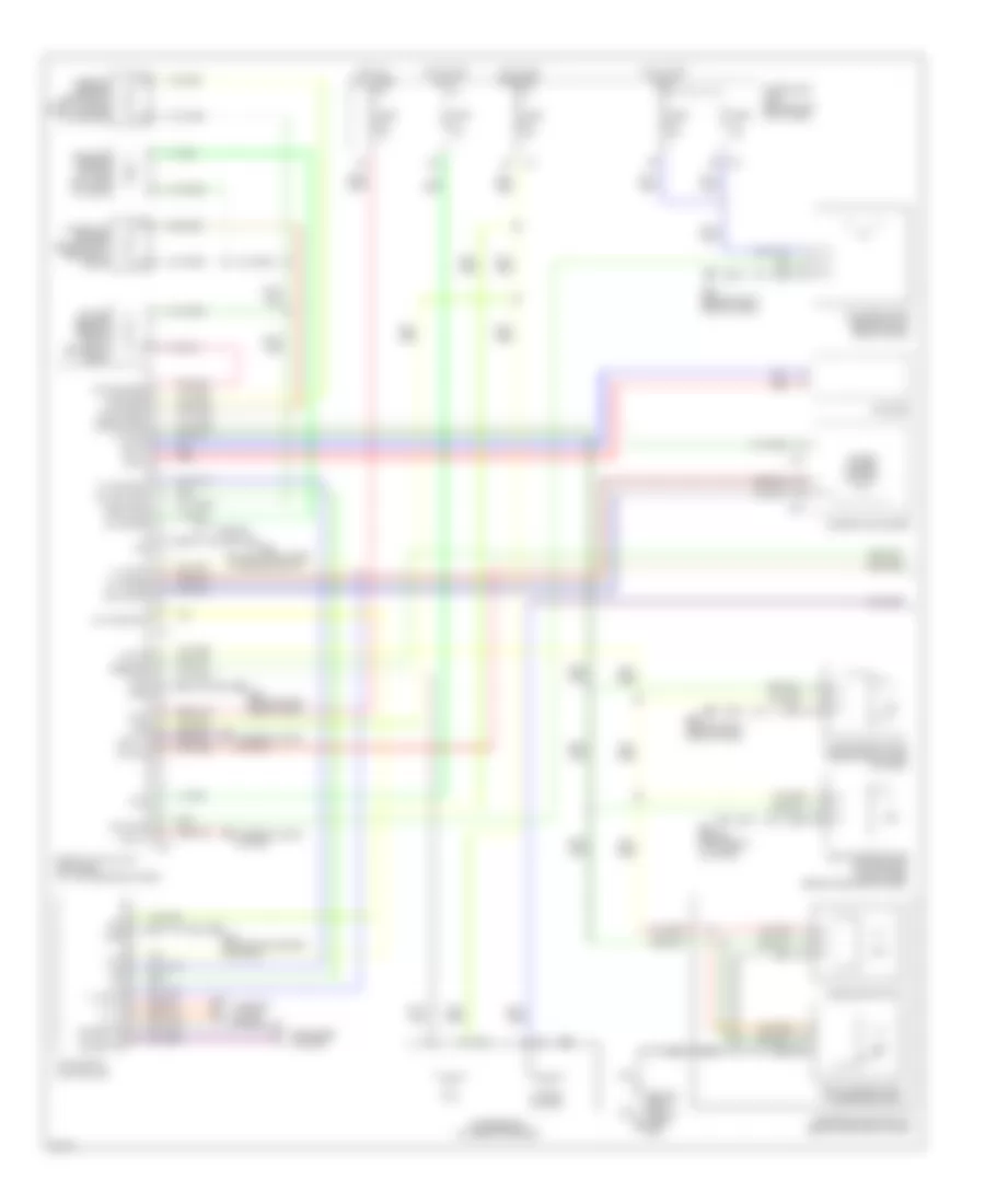 Automatic A C Wiring Diagram Early Production A T Sedan 1 of 2 for Infiniti G35 x 2004