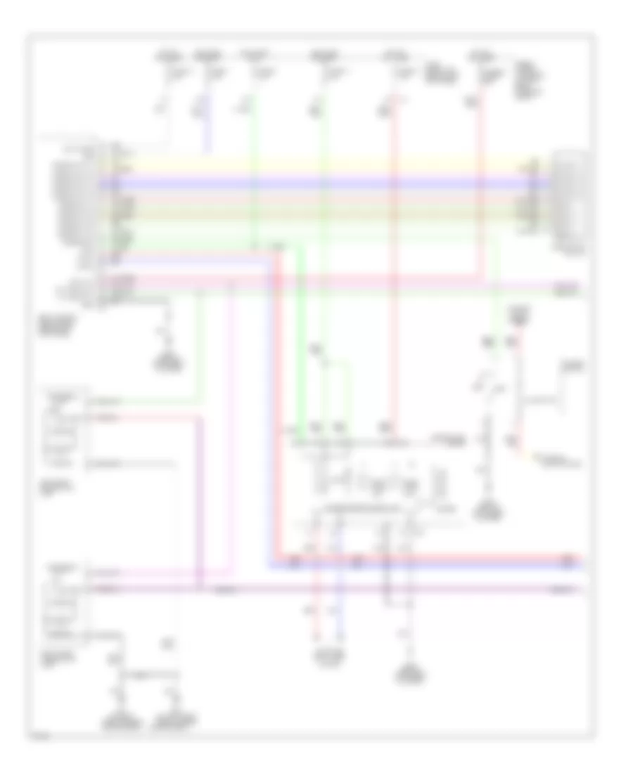 Exterior Lamps Wiring Diagram, Coupe (1 of 2) for Infiniti G35 x 2004
