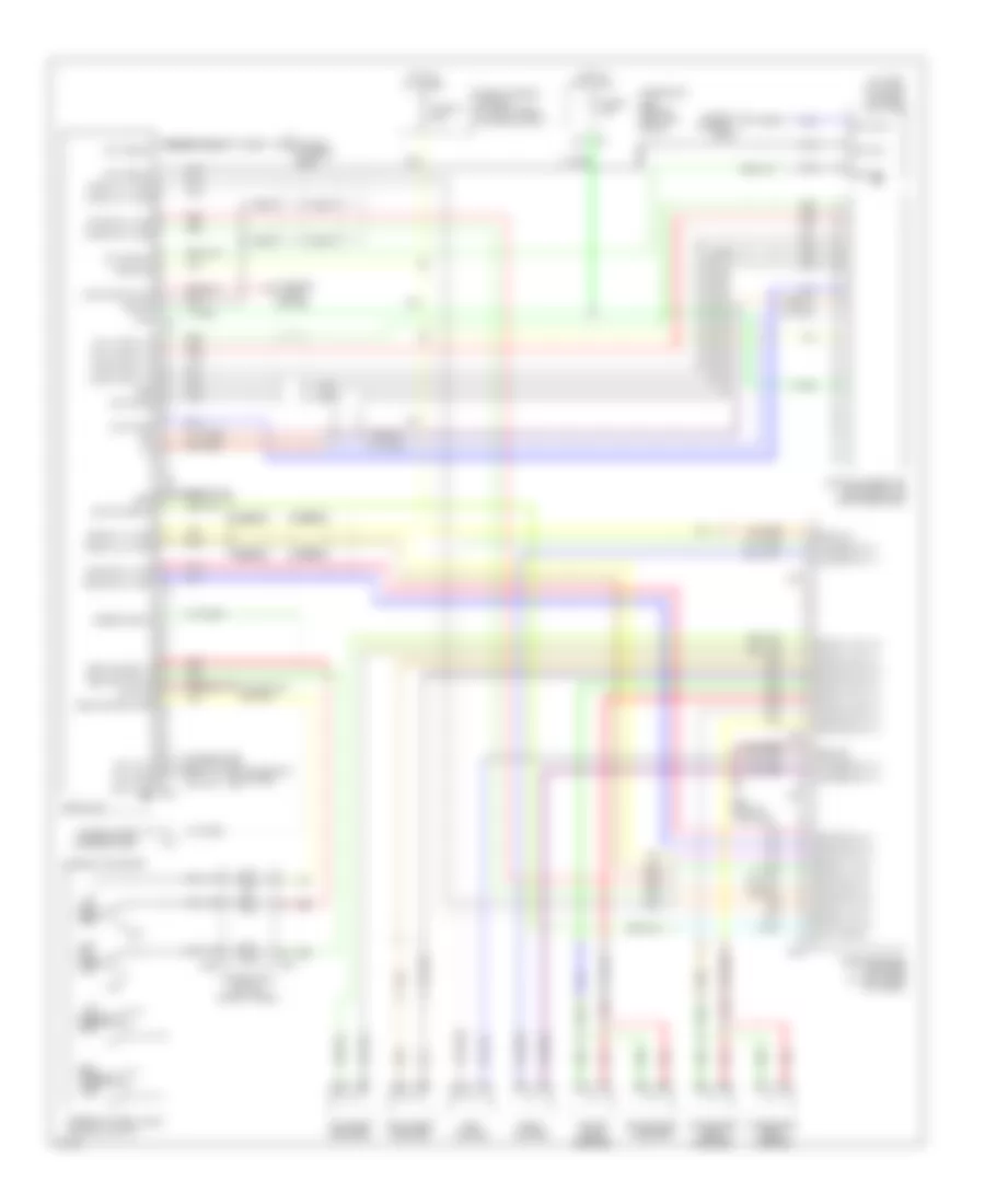 Radio Wiring Diagram Coupe with Bose System for Infiniti G35 x 2004