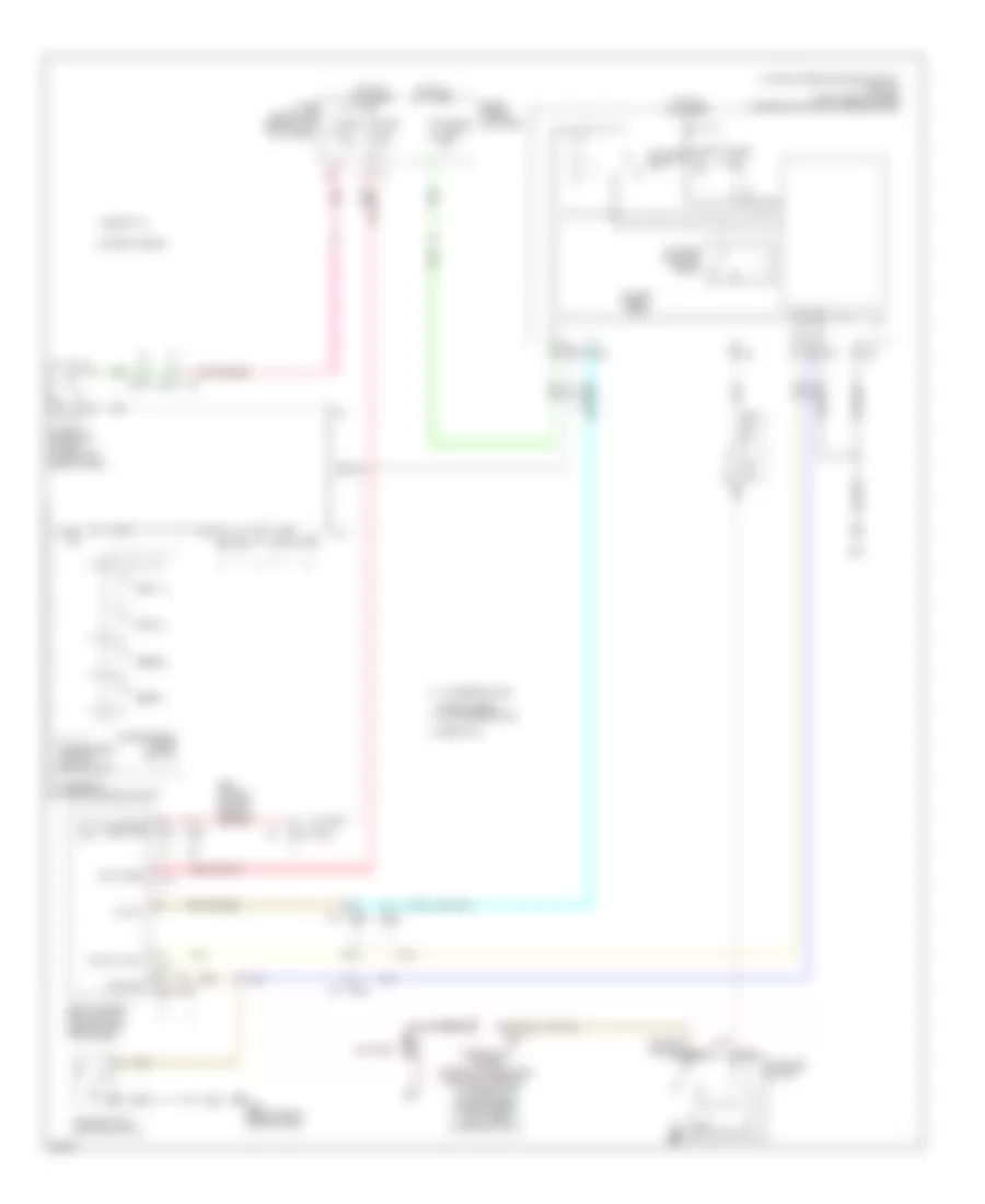 Starting Wiring Diagram for Infiniti G37 x 2011