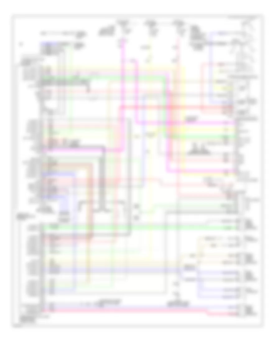 Radio Wiring Diagram for Infiniti I35 2004