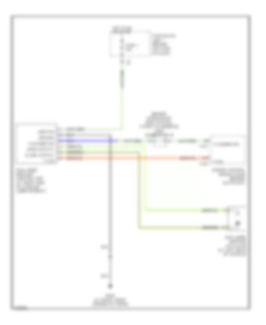 Electronic Muffler Wiring Diagram for Infiniti M45 2004