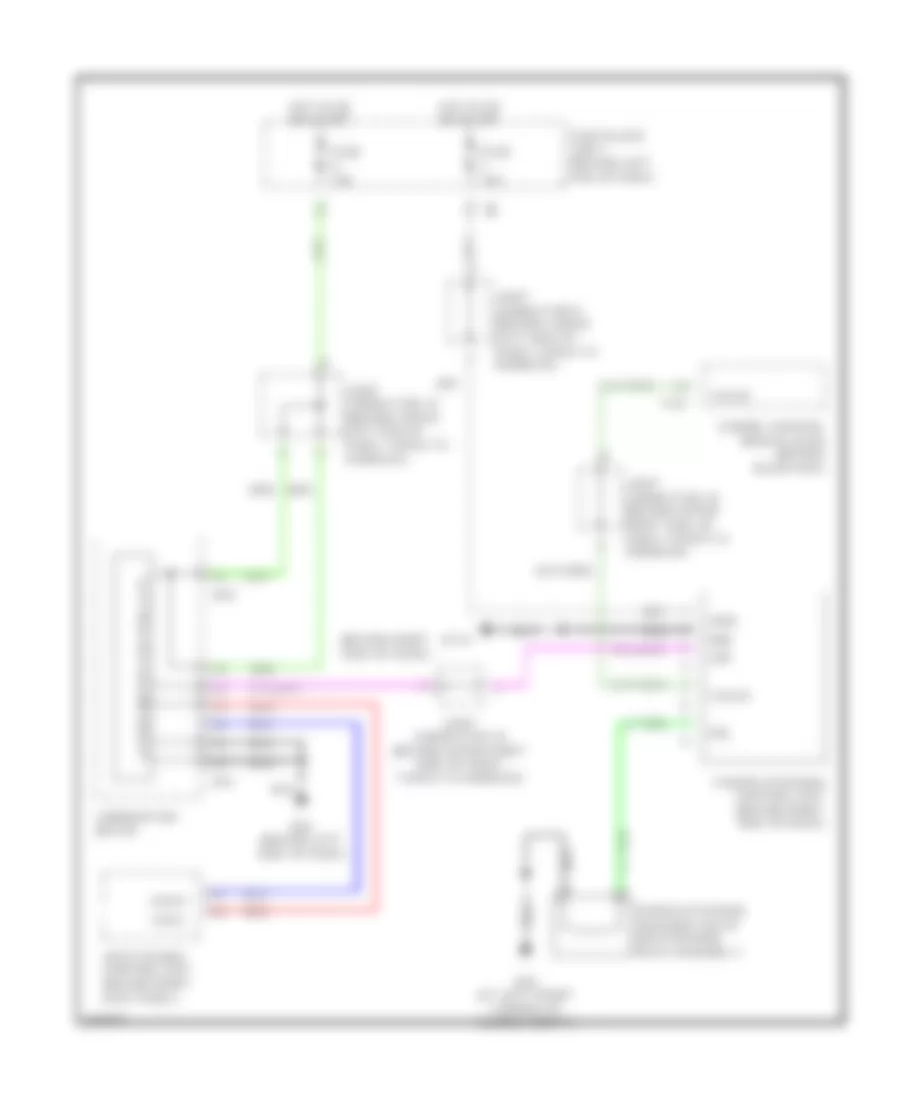 Electronic Power Steering Wiring Diagram for Infiniti M45 2004