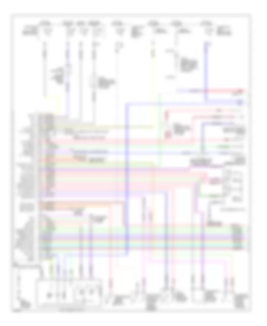 Memory Systems Wiring Diagram 1 of 3 for Infiniti M45 2004
