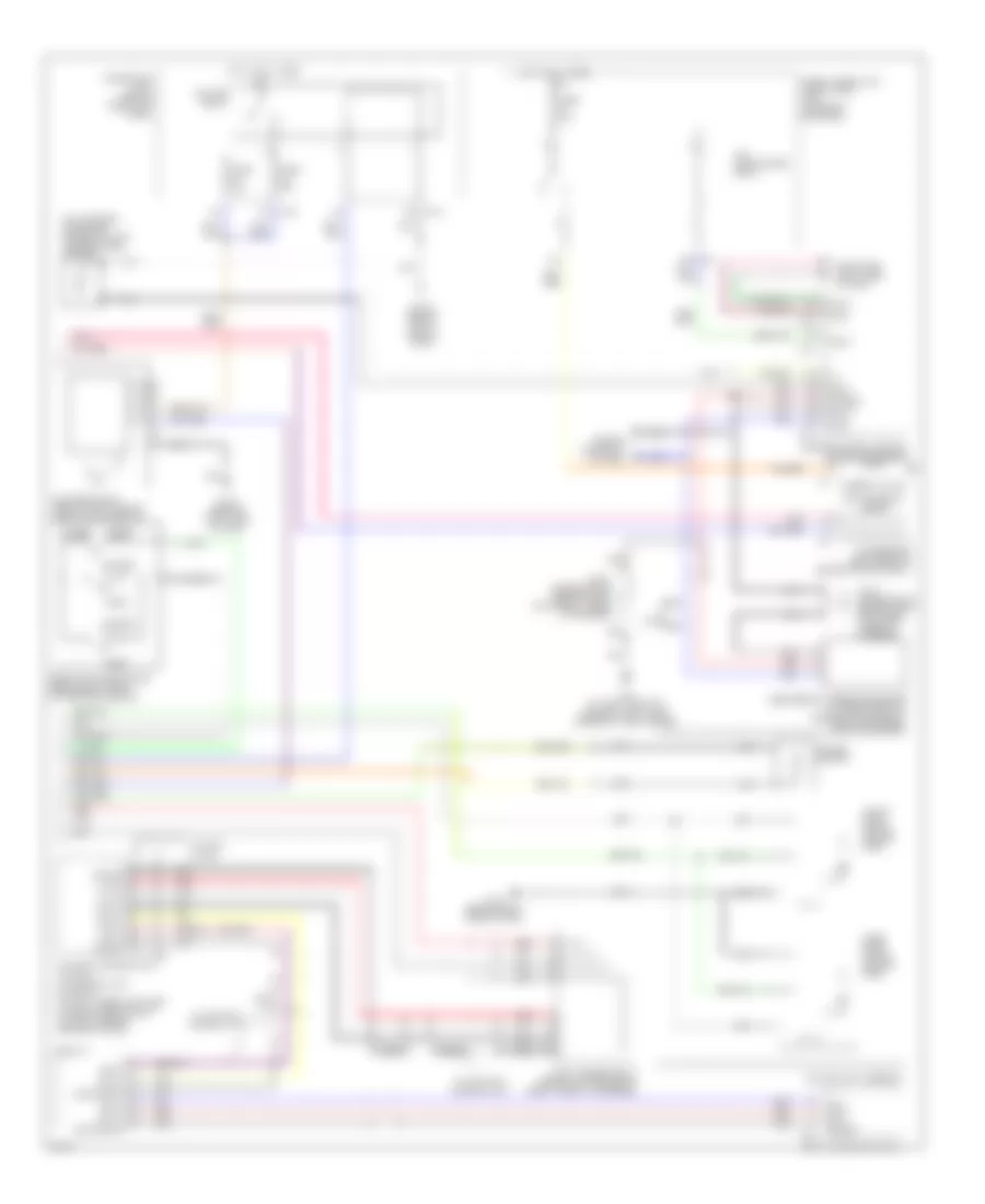 Automatic AC Wiring Diagram (2 of 2) for Infiniti Q45 2004