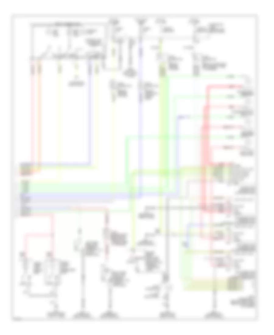 Courtesy Lamps Wiring Diagram (2 of 2) for Infiniti Q45 2004