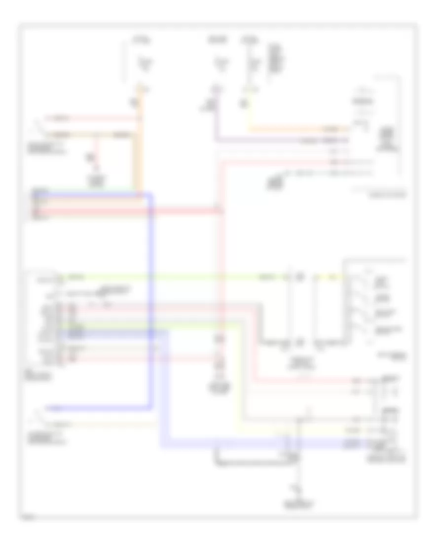 Cruise Control Wiring Diagram with ICC 2 of 2 for Infiniti QX56 2004