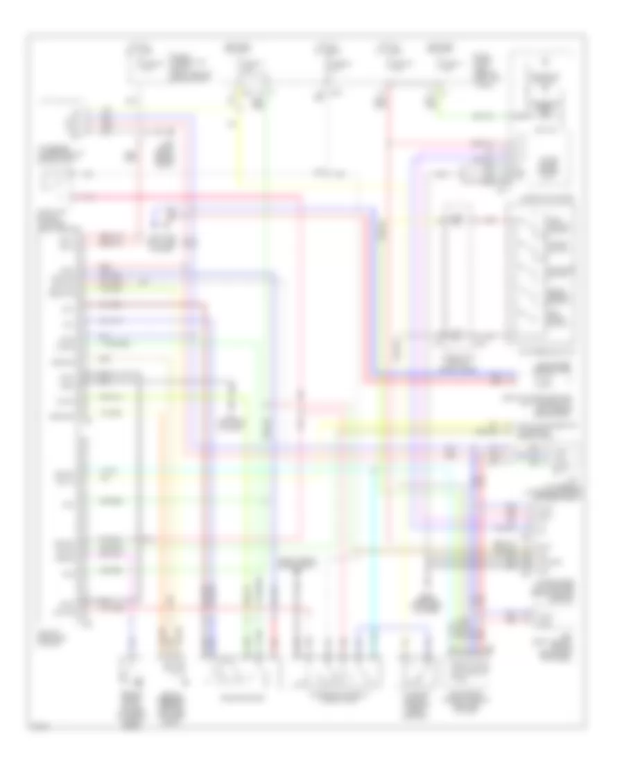 Intelligent Cruise Control Wiring Diagram for Infiniti FX45 2005