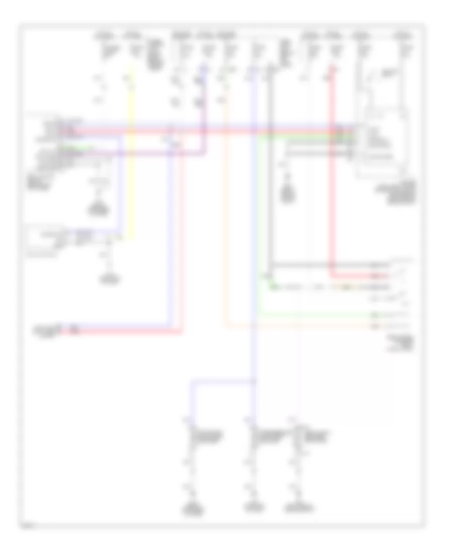 Defoggers Wiring Diagram for Infiniti FX45 2005