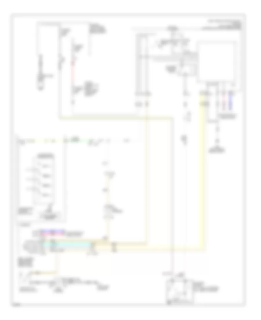 Starting Wiring Diagram for Infiniti M56 x 2011