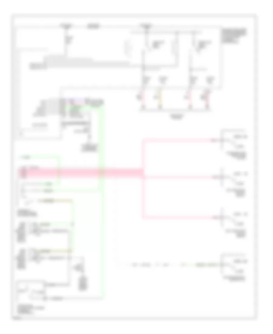 Forced Entry Wiring Diagram (2 of 2) for Infiniti G35 2005