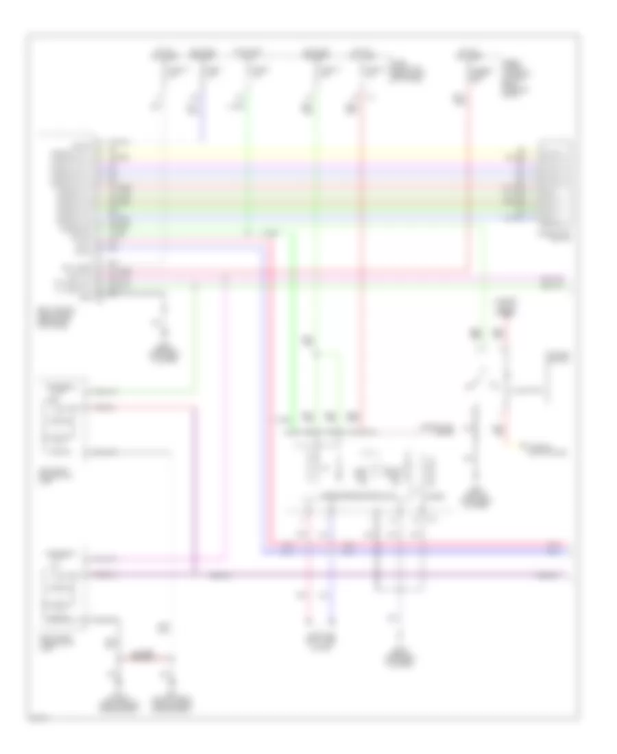 Exterior Lamps Wiring Diagram, Coupe (1 of 2) for Infiniti G35 2005