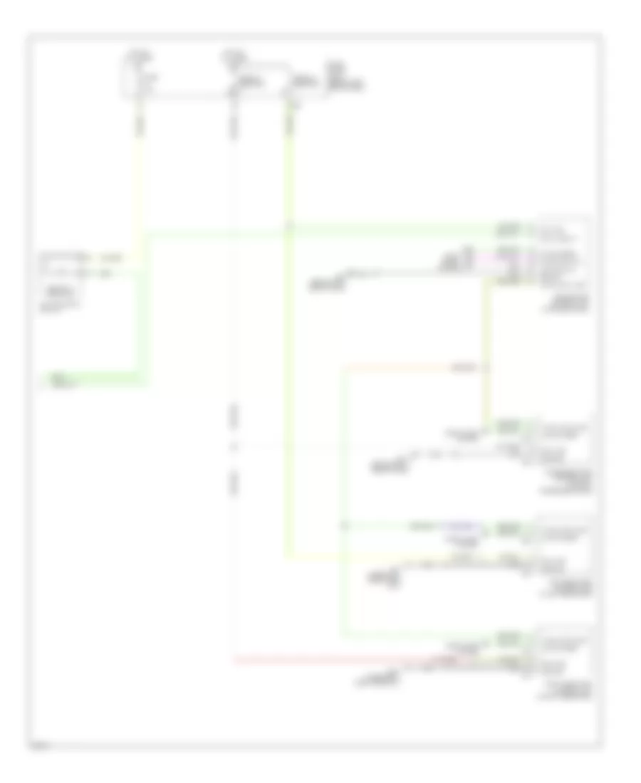 Forced Entry Wiring Diagram (2 of 2) for Infiniti Q45 2005