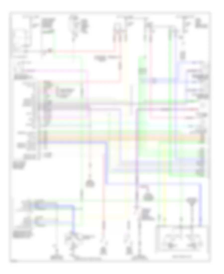 Courtesy Lamps Wiring Diagram 1 of 2 for Infiniti Q45 2005