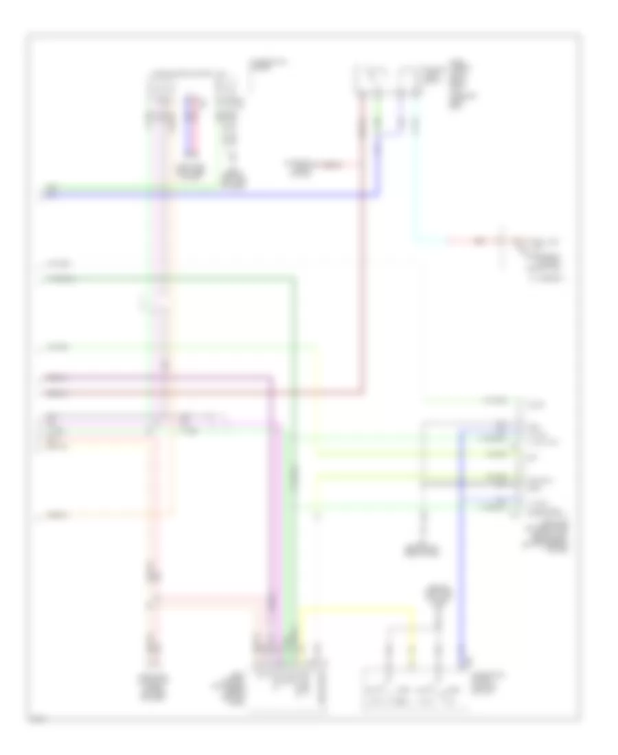 Navigation Wiring Diagram 2 of 2 for Infiniti Q45 2005