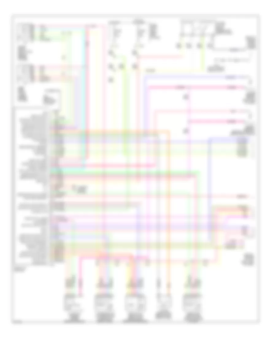 Automatic A C Wiring Diagram 1 of 3 for Infiniti QX56 2005