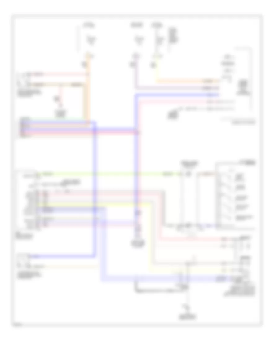 Cruise Control Wiring Diagram with ICC 2 of 2 for Infiniti QX56 2005
