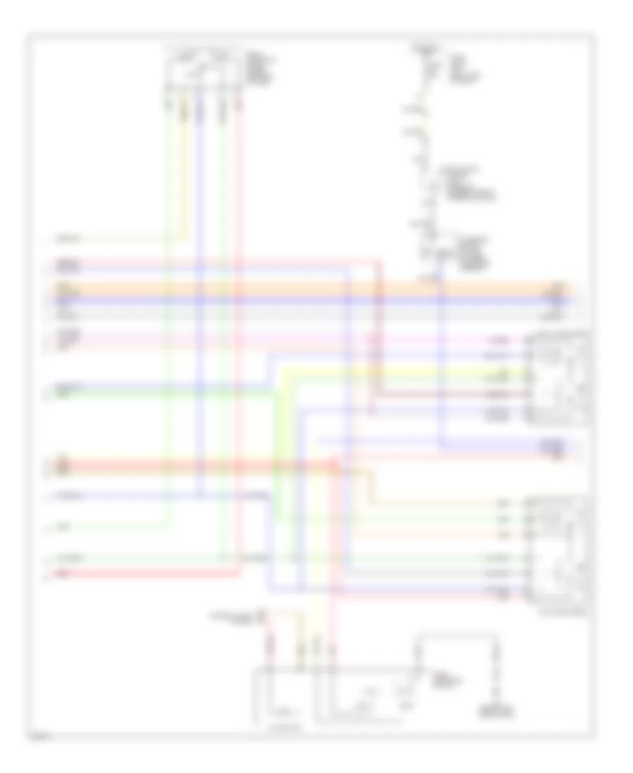 Memory Systems Wiring Diagram (2 of 3) for Infiniti QX56 2005