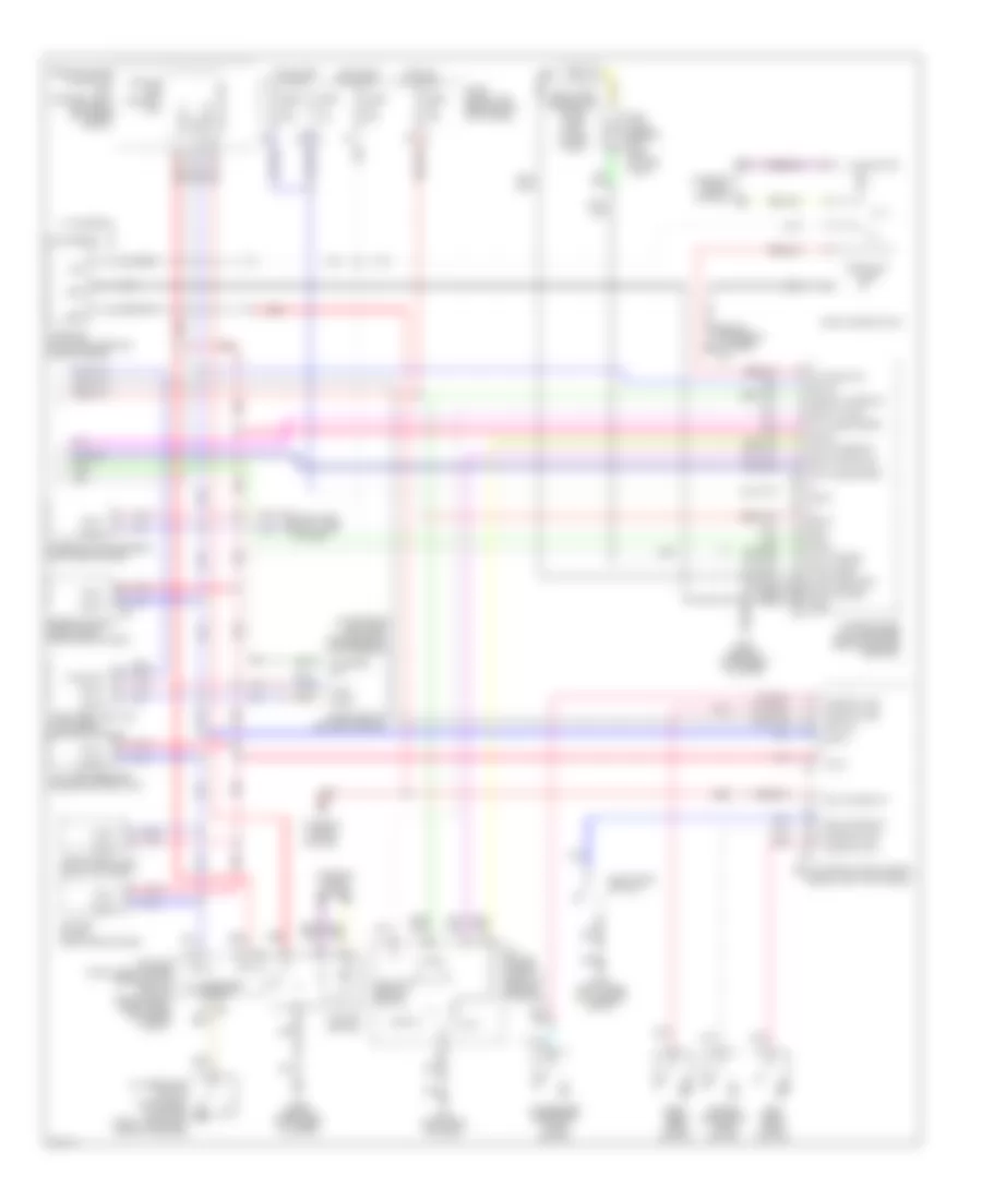 Instrument Cluster Wiring Diagram (2 of 2) for Infiniti FX35 2006