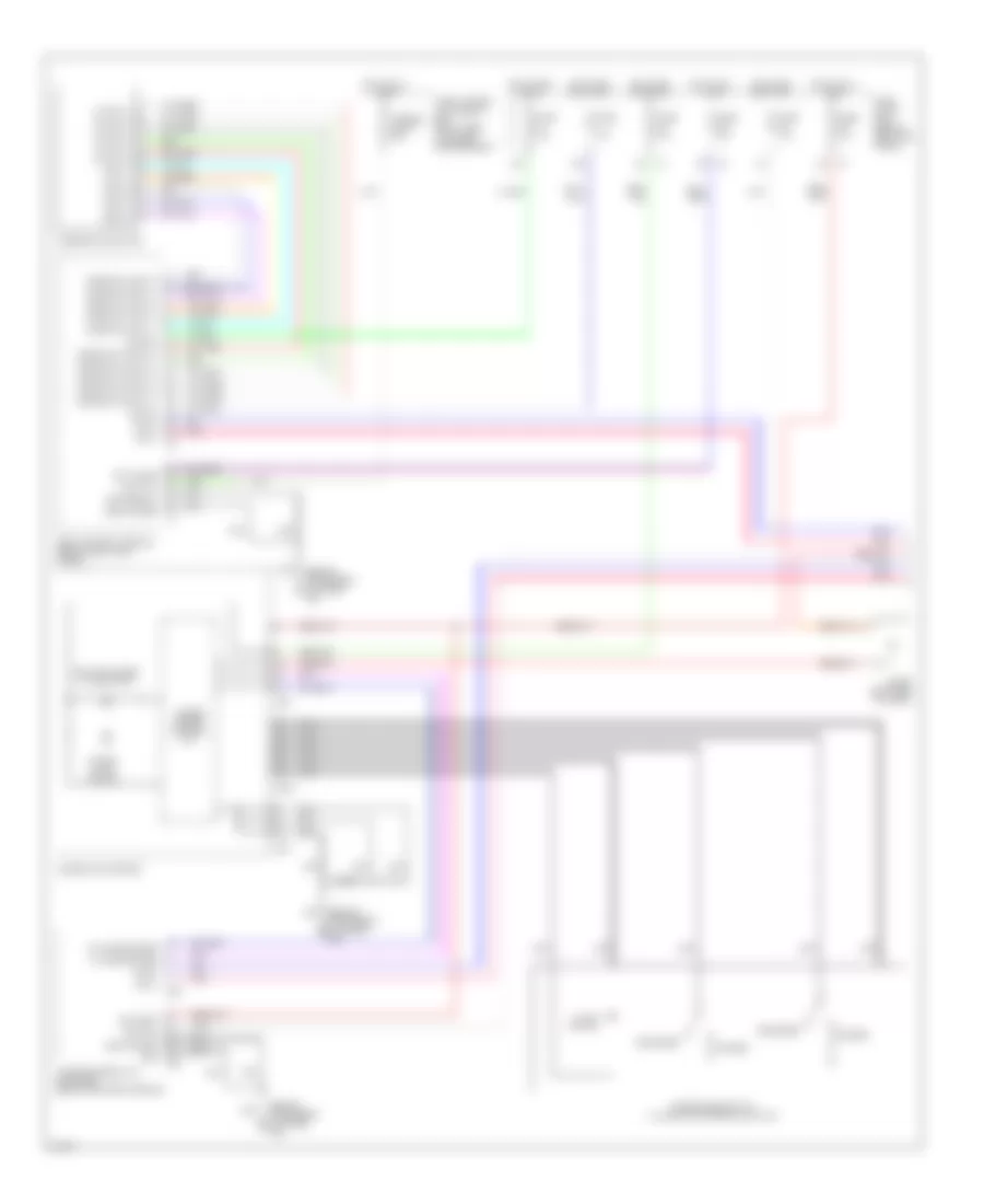 Instrument Illumination Wiring Diagram (1 of 2) for Infiniti FX35 2006