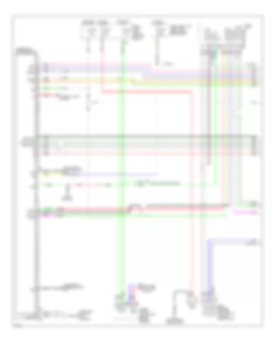 Navigation Wiring Diagram 1 of 2 for Infiniti FX35 2006