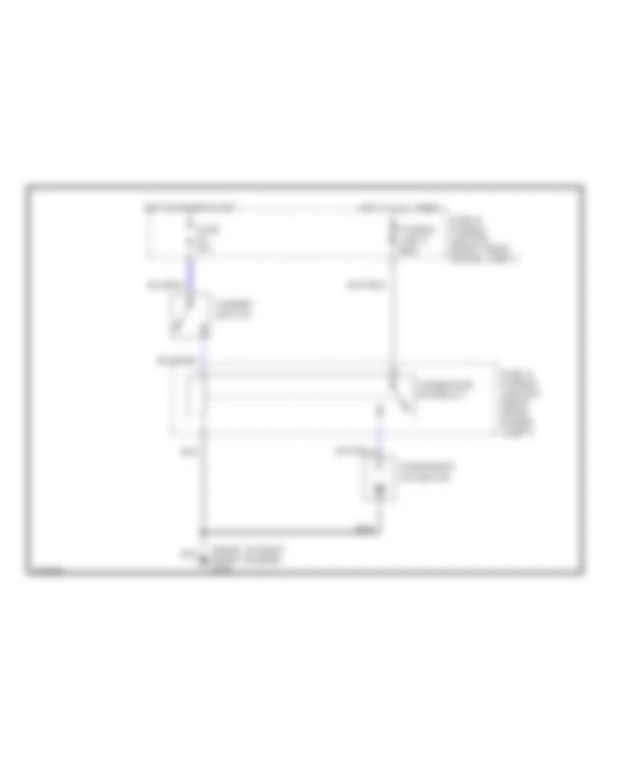 Cooling Fan Wiring Diagram for Infiniti M30 1992