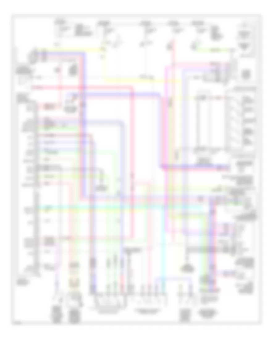Intelligent Cruise Control Wiring Diagram for Infiniti FX45 2006
