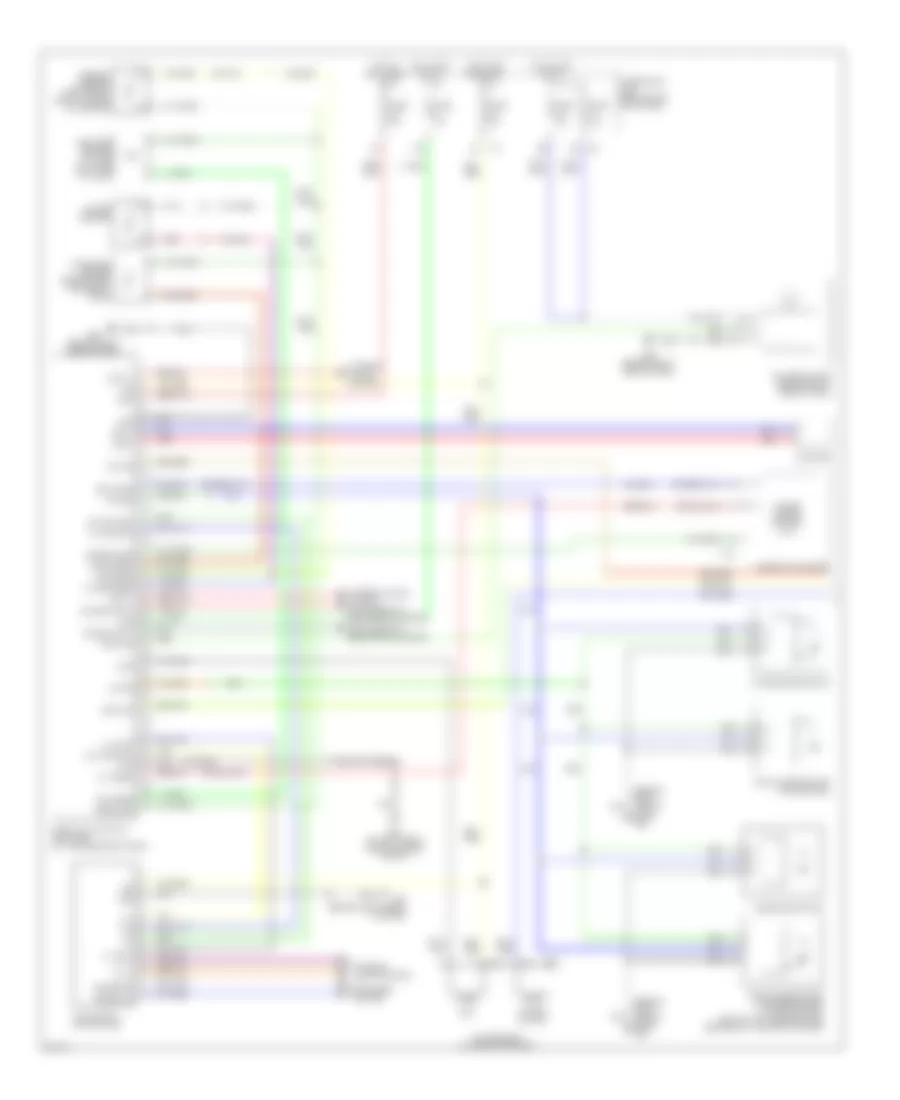 Automatic A C Wiring Diagram 1 of 2 for Infiniti G35 2006