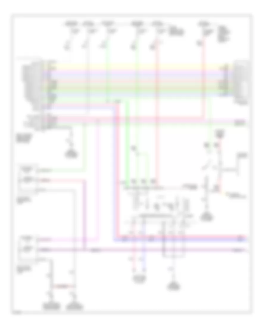 Exterior Lamps Wiring Diagram, Coupe (1 of 2) for Infiniti G35 2006