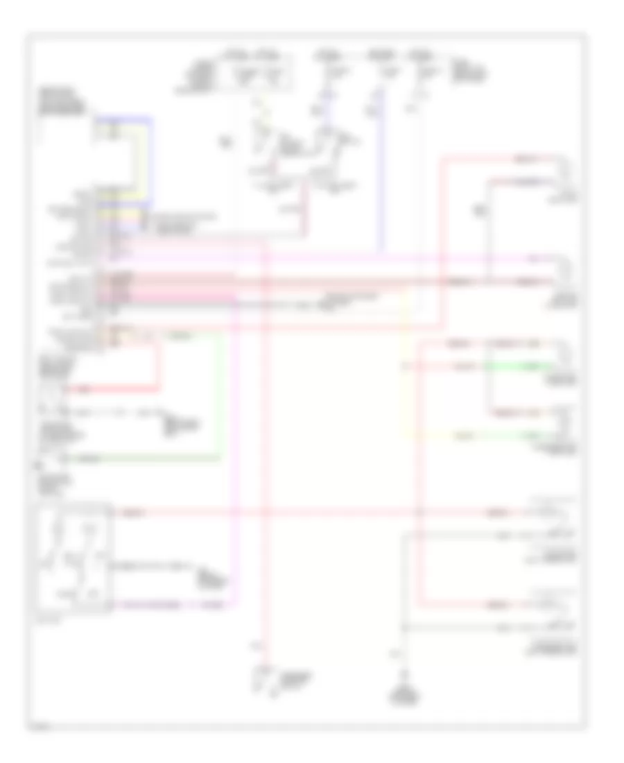 Courtesy Lamps Wiring Diagram Coupe for Infiniti G35 2006