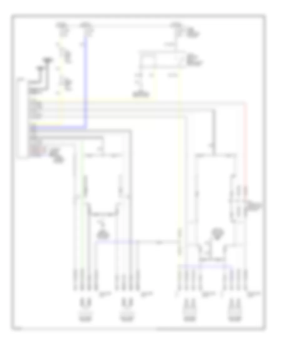 Radio Wiring Diagrams Bose for Infiniti Q45 a 1992