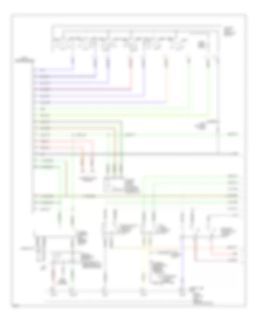 Air Conditioning Wiring Diagrams, MT (1 of 2) for Infiniti G20 1993