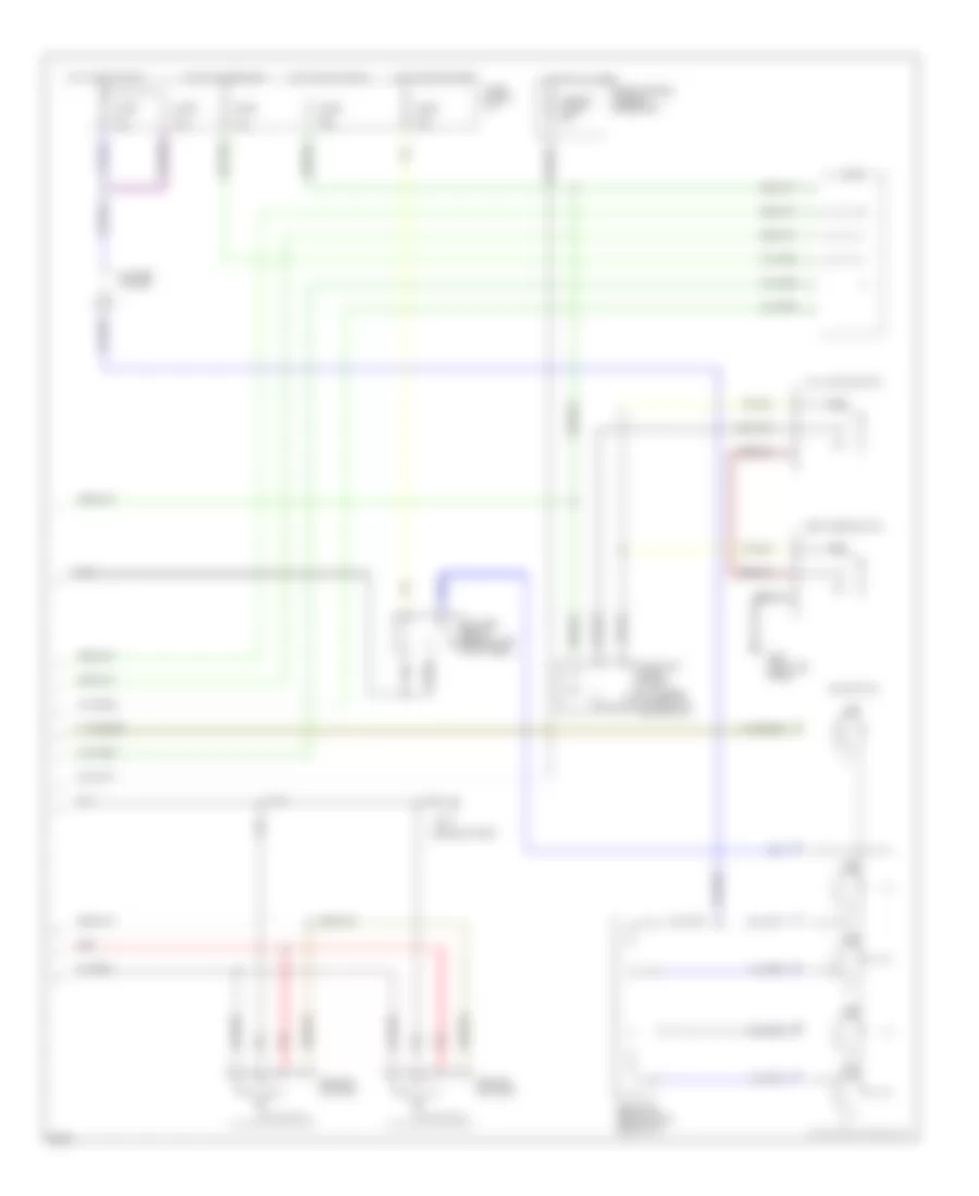 Air Conditioning Wiring Diagrams, MT (2 of 2) for Infiniti G20 1993