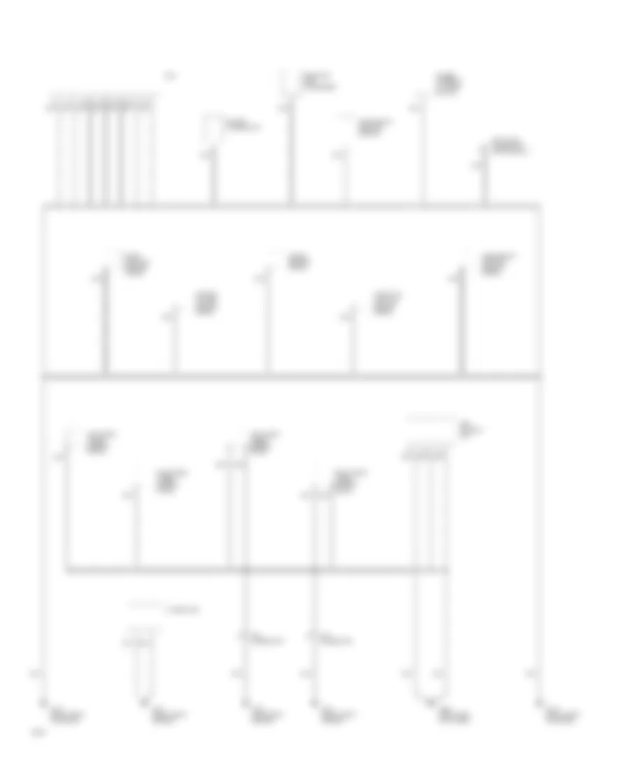 Ground Distribution Wiring Diagram 1 of 4 for Infiniti G20 1993