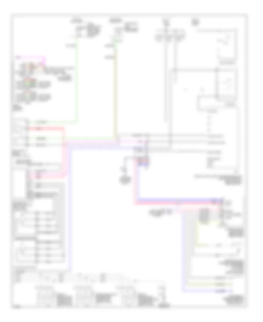 Automatic AC Wiring Diagram (2 of 2) for Infiniti M35 2006