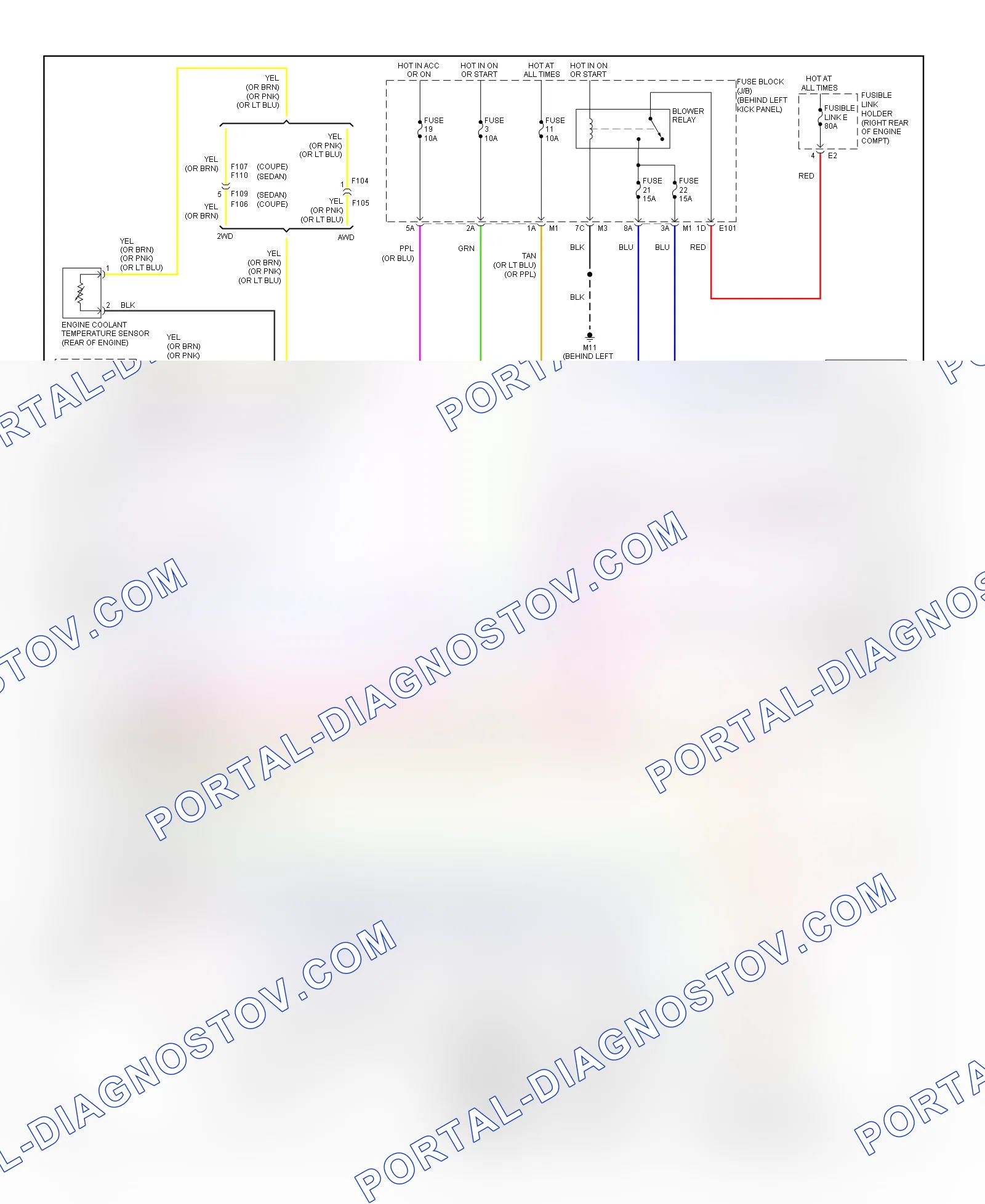 Automatic A C Wiring Diagram 1 of 2 for Infiniti G25 x 2012