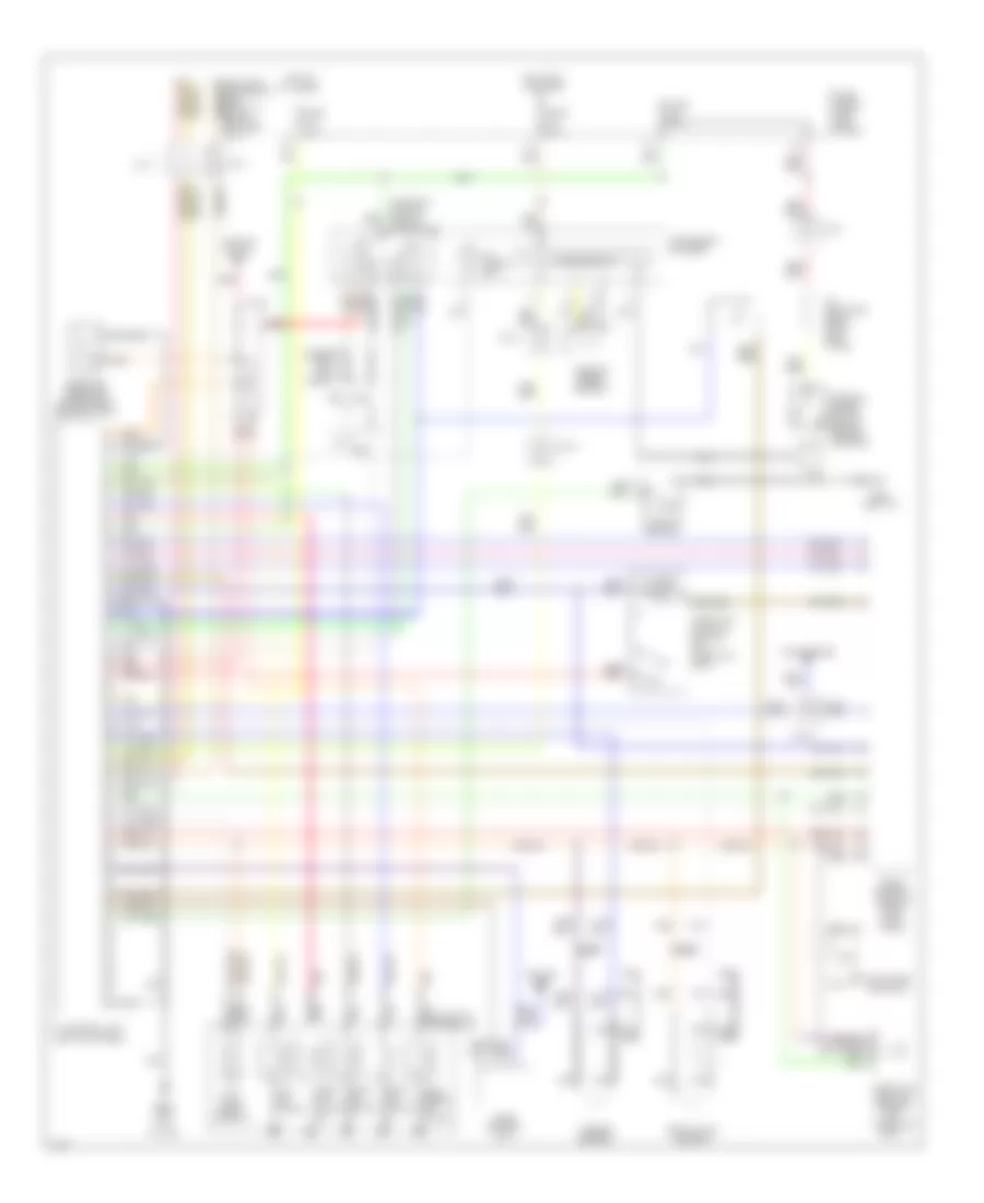 Transmission Wiring Diagram for Infiniti J30 1993