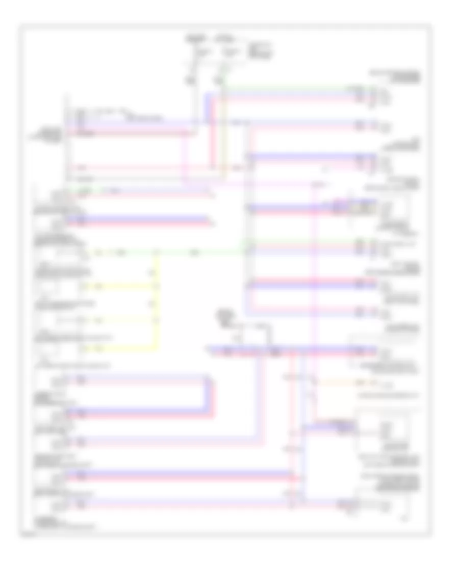 Computer Data Lines Wiring Diagram for Infiniti M35 x 2006