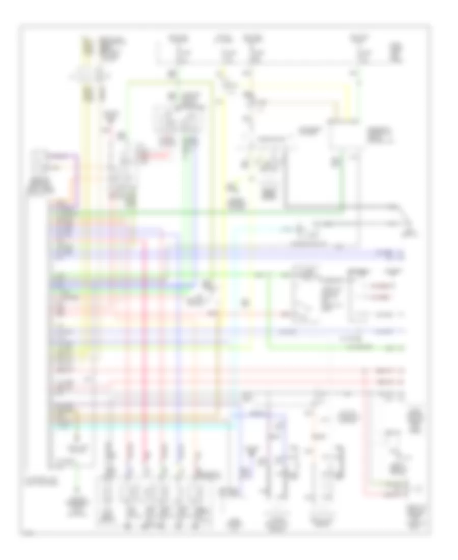Transmission Wiring Diagram for Infiniti Q45 1993
