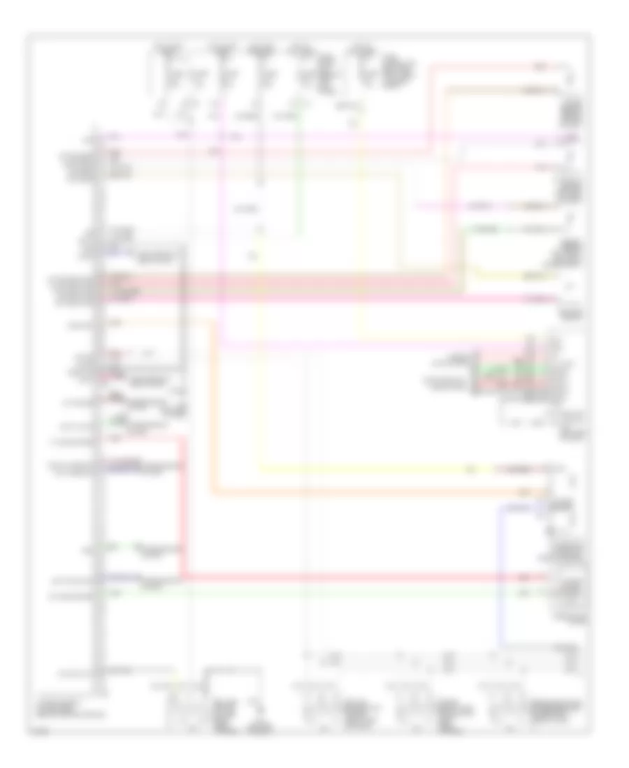 Automatic A C Wiring Diagram 1 of 2 for Infiniti M45 2006