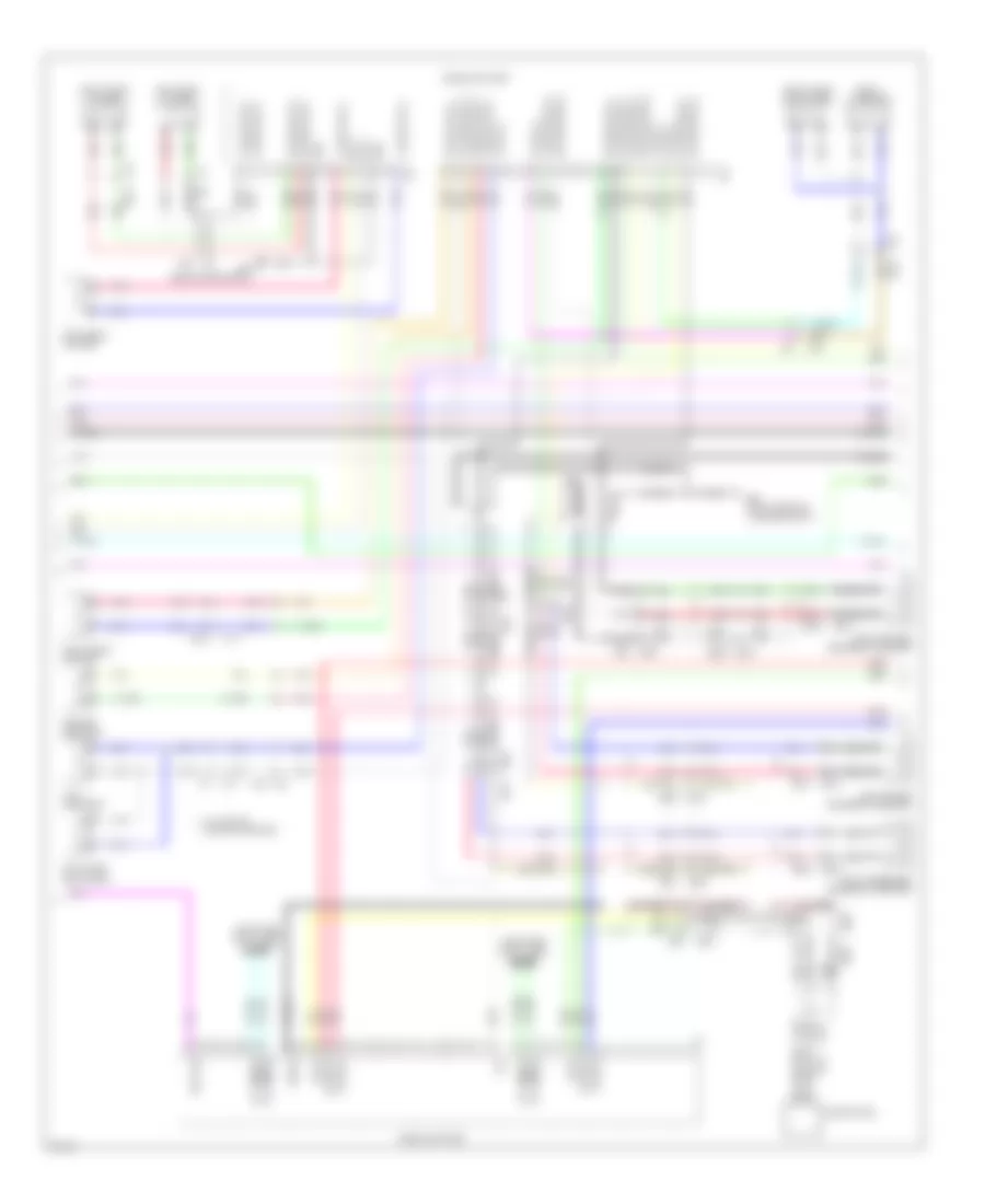 Bose Radio Wiring Diagram, Convertible without Navigation (3 of 4) for Infiniti G37 IPL 2012
