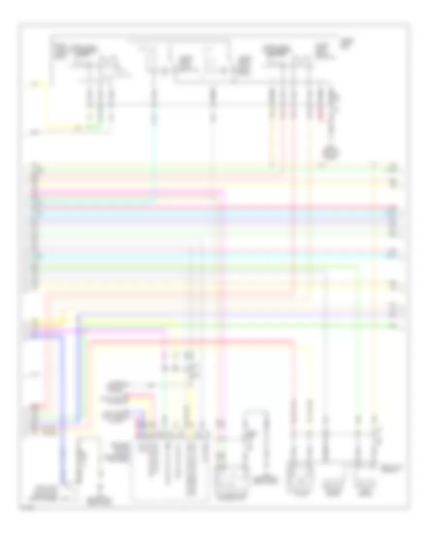 Power TopSunroof Wiring Diagram, Convertible (2 of 3) for Infiniti G37 IPL 2012